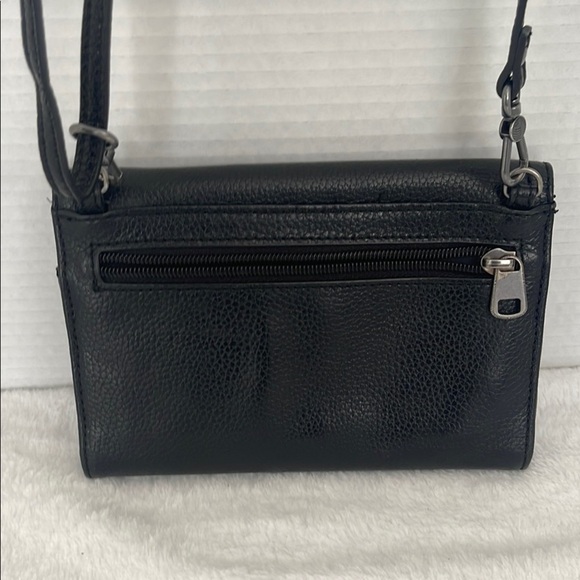 The Sak Black Textured Crossbody Bag with Flap Closure - Picture 2 of 3